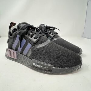 Adidas NMD R1 Triple Black Reflective Size 7 Women's 8.5  BY3123